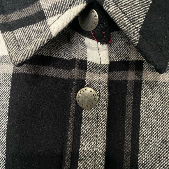 ORVIS Women’s Fleece Lined Plaid Jacket Size S - Picture 5 of 12